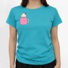Premium Cotton CVC Roundneck T-shirt (Ladies) Thumbnail