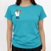 Premium Cotton CVC Roundneck T-shirt (Ladies) Thumbnail