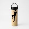 Bamboo Tumbler with Portable Black Lid Thumbnail