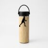Bamboo Tumbler with Portable Black Lid Thumbnail