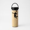 Bamboo Tumbler with Portable Black Lid Thumbnail