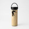 Bamboo Tumbler with Portable Black Lid Thumbnail