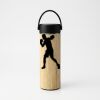 Bamboo Tumbler with Portable Black Lid Thumbnail