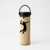 Bamboo Tumbler with Portable Black Lid Thumbnail