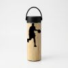 Bamboo Tumbler with Portable Black Lid Thumbnail