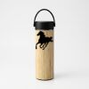 Bamboo Tumbler with Portable Black Lid Thumbnail