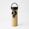 Bamboo Tumbler with Portable Black Lid Thumbnail