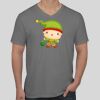 CVC V-Neck T-shirt CVC V-Neck T-shirt Thumbnail
